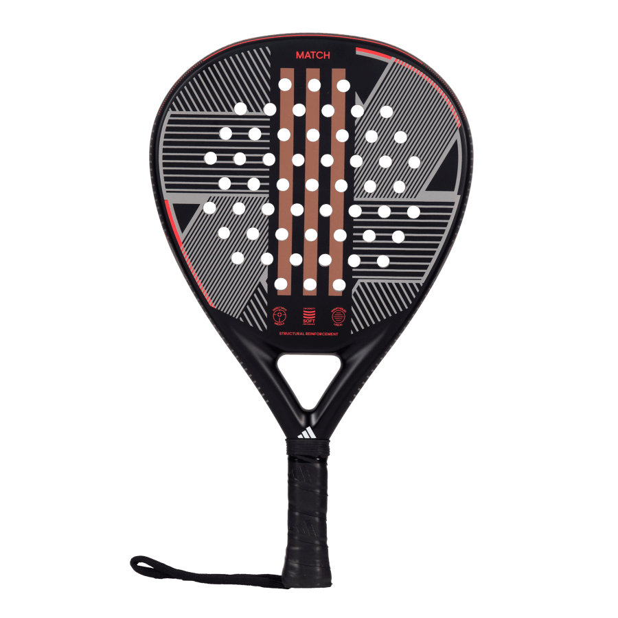 ADIDAS MATCH BLACK: RED 3.3