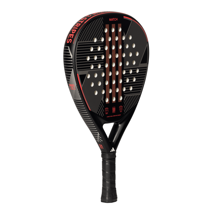 ADIDAS MATCH BLACK: RED 3.3