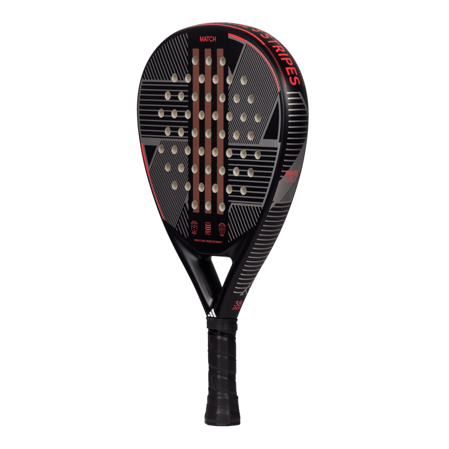 ADIDAS MATCH BLACK: RED 3.3